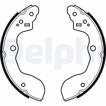 Jeu de mâchoires de frein DELPHI OEM 5320080J02