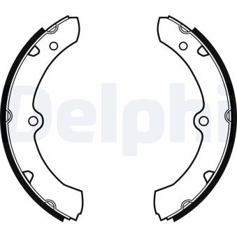 Jeu de mâchoires de frein DELPHI OEM 0449436150