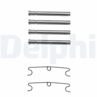 Kit d'accessoires, plaquette de frein à disque DELPHI LX0170 pour MERCEDES-BENZ CLASSE E 2.5 Syncro - 110cv Kit d'accessoires, plaquette de frein à disque DELPHI LX0170 pour MERCEDES-BENZ CLASSE E 2.5 Syncro - 110cv