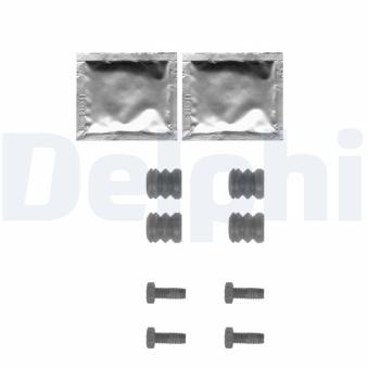 Kit d'accessoires, plaquette de frein à disque DELPHI LX0355 pour MAZDA XEDOS 1.6 E - 101cv