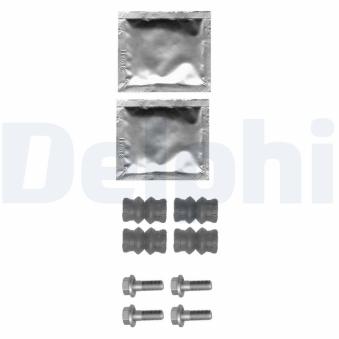 Kit d'accessoires, plaquette de frein à disque DELPHI LX0356 pour RENAULT TRAFIC 2.0 DCI 90 - 90cv