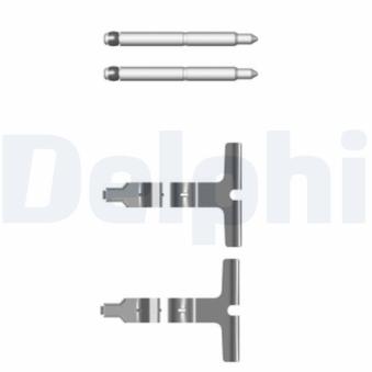 Kit d'accessoires, plaquette de frein à disque DELPHI LX0427 pour MERCEDES-BENZ CLASSE S S 55 AMG Kompressor - 500cv Kit d'accessoires, plaquette de frein à disque DELPHI LX0427 pour MERCEDES-BENZ CLASSE S S 55 AMG Kompressor - 500cv