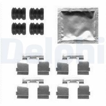 Kit d'accessoires, plaquette de frein à disque DELPHI LX0554 pour RENAULT R9 1.7 - 80cv
