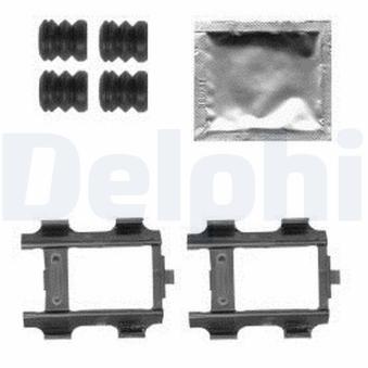 Kit d'accessoires, plaquette de frein à disque DELPHI [LX0575]