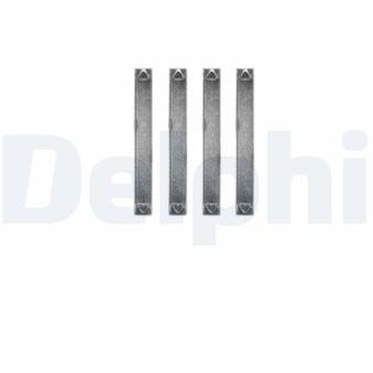 Kit d'accessoires, plaquette de frein à disque DELPHI LX0606 pour OPEL GRANDLAND X 5.7 V8 - 326cv