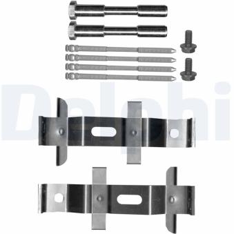 Kit d'accessoires, plaquette de frein à disque DELPHI LX0640 pour LAND ROVER RANGE ROVER SPORT 2.0 D 4x4 - 241cv