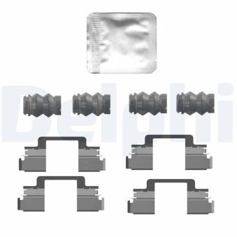 Kit d'accessoires, plaquette de frein à disque DELPHI LX0769 pour PEUGEOT 308 3.0 TDI 4motion - 163cv