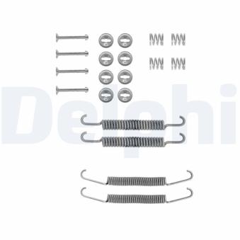 Kit d'accessoires, mâchoire de frein DELPHI LY1017 pour AUDI A8 1.6 - 99cv