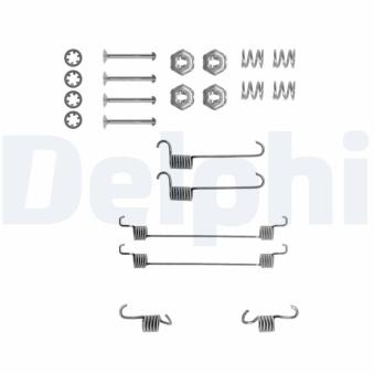 Kit d'accessoires, mâchoire de frein DELPHI LY1110 pour LADA PRIORA 1.1 - 54cv
