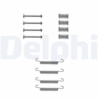 Kit d'accessoires, mâchoires de frein de stationnement DELPHI [LY1115]