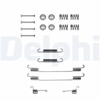 Kit d'accessoires, mâchoire de frein DELPHI LY1122 pour FIAT TEMPRA 1.9 TD - 80cv