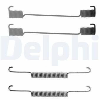 Kit d'accessoires, mâchoire de frein DELPHI LY1143 pour MG METRO 1300 - 73cv