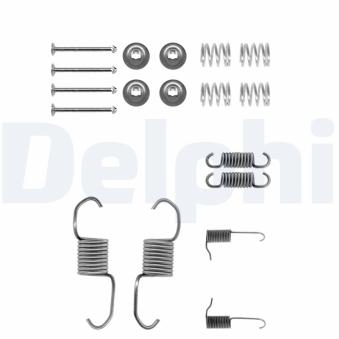 Kit d'accessoires, mâchoire de frein DELPHI [LY1189]