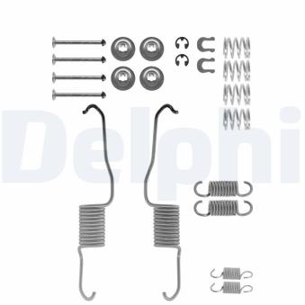 Kit d'accessoires, mâchoire de frein DELPHI LY1207