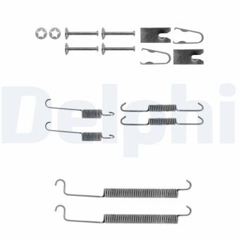 Kit d'accessoires, mâchoire de frein DELPHI LY1305