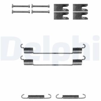 Kit d'accessoires, mâchoire de frein DELPHI LY1310 pour RENAULT R12 1.8 TDCi - 110cv