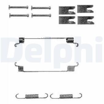 Kit d'accessoires, mâchoire de frein DELPHI LY1342 pour BMW Z4 1.3 Multijet - 95cv