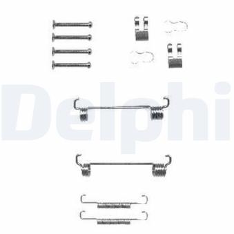 Kit d'accessoires, mâchoires de frein de stationnement DELPHI LY1344 pour PEUGEOT BOXER 1.9 TD - 90cv