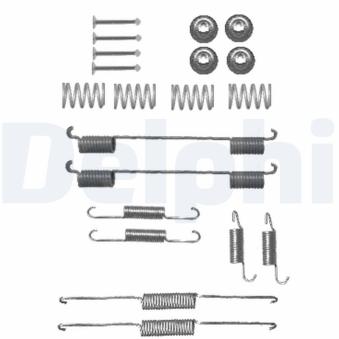 Kit d'accessoires, mâchoire de frein DELPHI LY1345 pour DODGE CARAVAN 3.3 i - 158cv