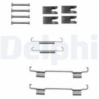 Kit d'accessoires, mâchoires de frein de stationnement DELPHI OEM SFS500012