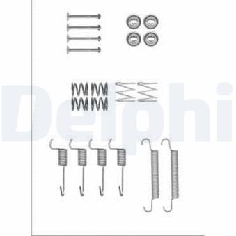 Kit d'accessoires, mâchoires de frein de stationnement DELPHI LY1371 pour HYUNDAI ACCENT 1.5 CRDi GLS - 110cv