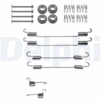 Kit d'accessoires, mâchoire de frein DELPHI LY1378 pour RENAULT KADJAR 1.5 dCi 110 - 110cv