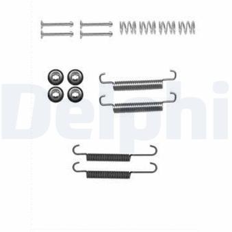 Kit d'accessoires, mâchoires de frein de stationnement DELPHI LY1384 pour KIA CEED 2.0 - 143cv Kit d'accessoires, mâchoires de frein de stationnement DELPHI LY1384 pour KIA CEED 2.0 - 143cv