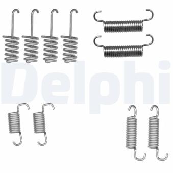 Kit d'accessoires, mâchoires de frein de stationnement DELPHI LY1404 pour PEUGEOT 205 2.0 TDI 4motion - 204cv