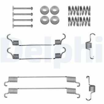 Kit d'accessoires, mâchoire de frein DELPHI OEM 71742832