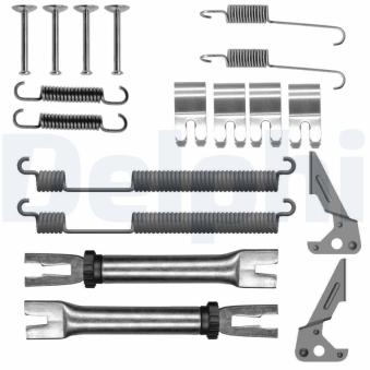 Kit d'accessoires, mâchoire de frein DELPHI LY1441 pour SKODA RAPID 1.0 TSI - 95cv