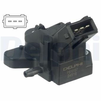 Capteur, pression du tuyau d'admission DELPHI PS10157 pour AUDI A4 1.9 TDI - 90cv