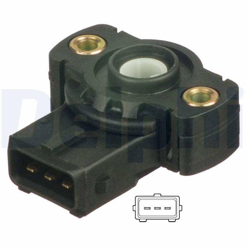 Capteur, position du papillon DELPHI SS11002-12B1 - Visuel 1