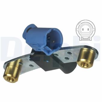 Capteur d'angle, vilebrequin DELPHI OEM 8200647556