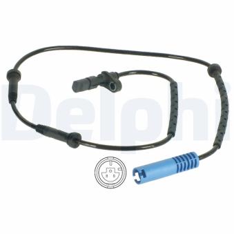 Capteur, vitesse de roue DELPHI SS20009 pour BMW Série 5 528 i - 193cv