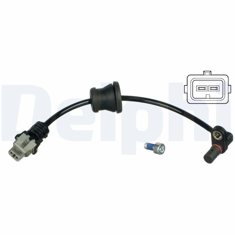 Capteur, vitesse de roue DELPHI SS20318 - Visuel 1