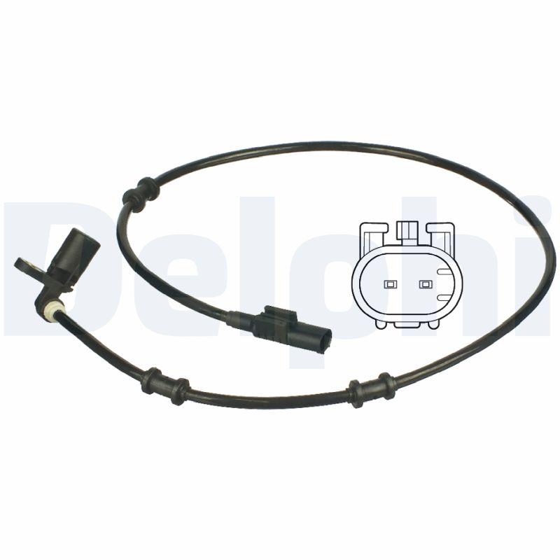 Capteur, vitesse de roue DELPHI SS20341 - Visuel 1