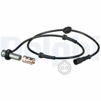 Capteur, vitesse de roue DELPHI [SS20370]