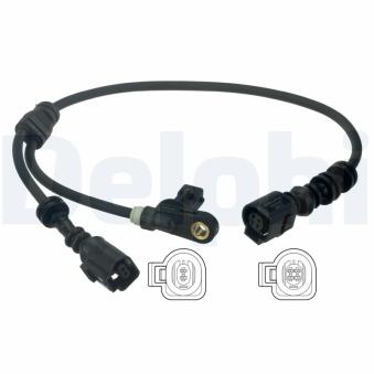Capteur, vitesse de roue DELPHI OEM 2M212B372EA