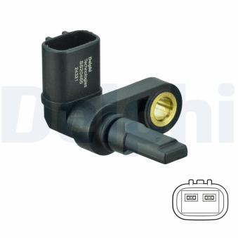 Capteur, vitesse de roue DELPHI [SS20465]