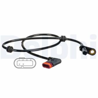 Capteur, vitesse de roue DELPHI OEM A2219050201