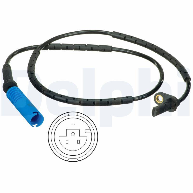 Capteur, vitesse de roue DELPHI SS20556 - Visuel 1