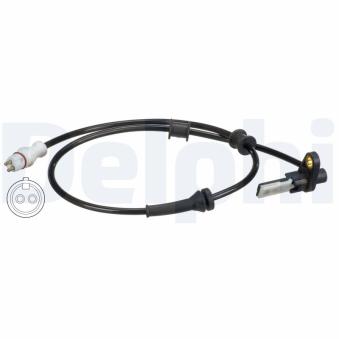Capteur, vitesse de roue DELPHI OEM 8200212693