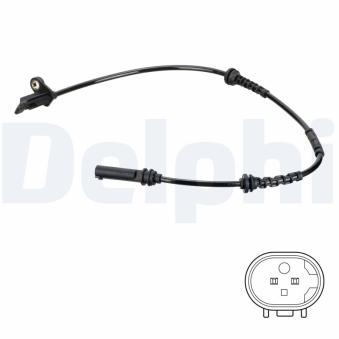 Capteur, vitesse de roue DELPHI OEM 34526858467