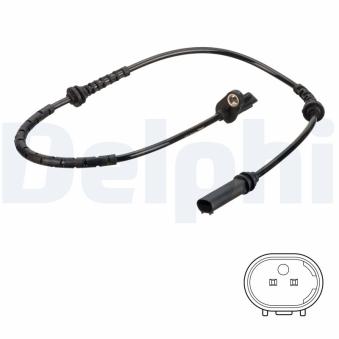 Capteur, vitesse de roue DELPHI SS20792 pour BMW Série 2 214 d - 95cv