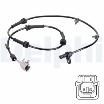 Capteur, vitesse de roue DELPHI OEM 47900JD000 Capteur, vitesse de roue DELPHI OEM 47900JD000