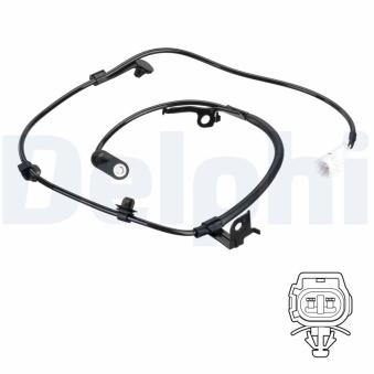 Capteur, vitesse de roue DELPHI SS20807 pour DAIHATSU CHARADE 1.33 16V - 99cv