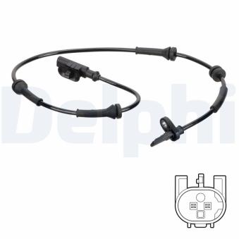 Capteur, vitesse de roue DELPHI [SS20831]