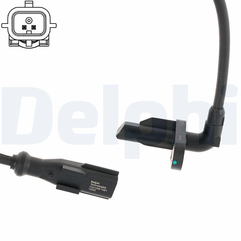 Capteur, vitesse de roue DELPHI SS21258-12B1 - Visuel 1