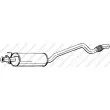 BOSAL 281-389 - Silencieux central