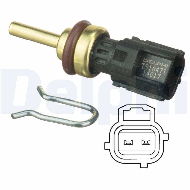 Sonde de température, liquide de refroidissement DELPHI TS10471 - Visuel 1